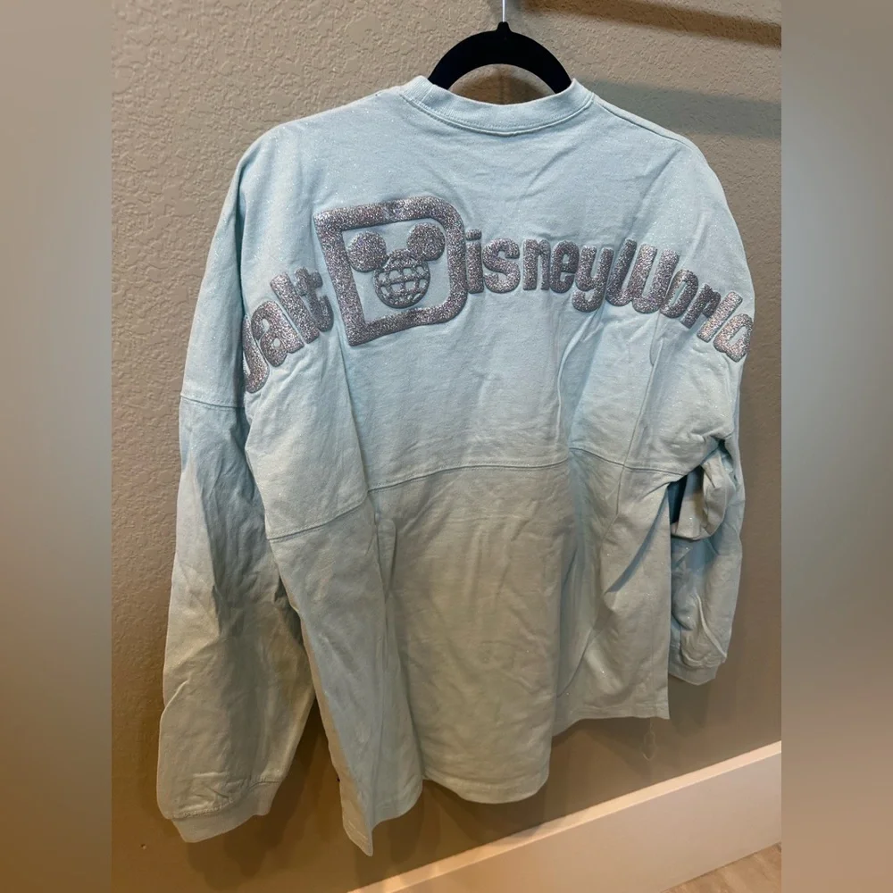 Disney World spirit jersey, mint sparkle, size S. - Picture 2 of 4